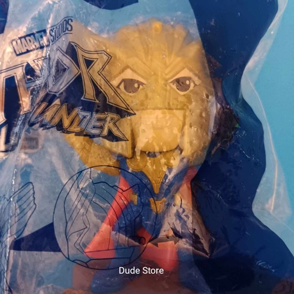 THOR Love And Thunder McDonald’s Happy Meal - Toy #5 Golden Armor Thor 2022 New - Picture 3 of 5